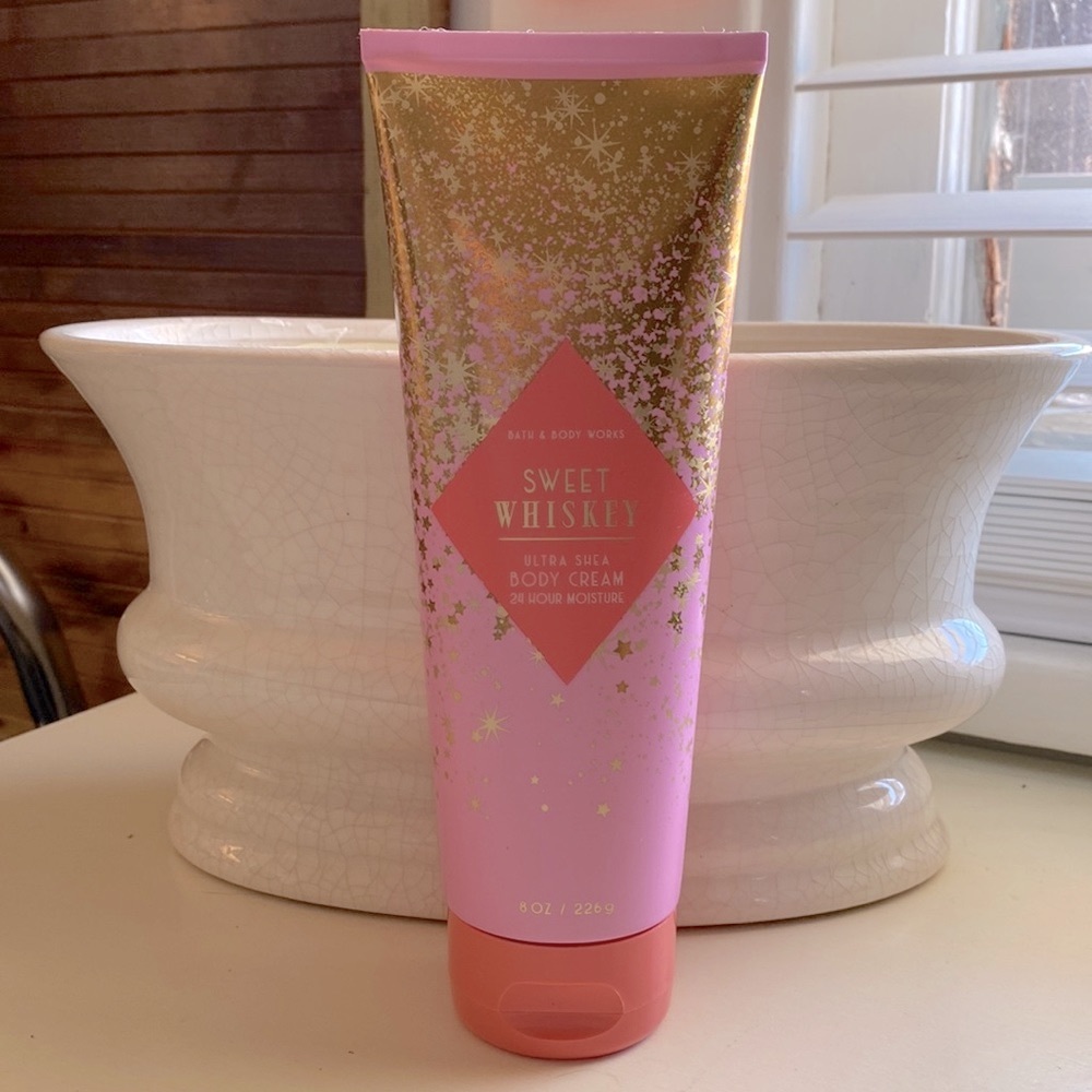 NEW Sweet Whiskey Bath and Body Works Lotion.